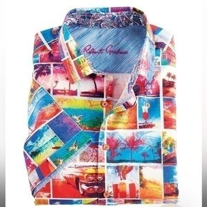 Robert Graham /  THE GETAWAY SHORT SLEEVE